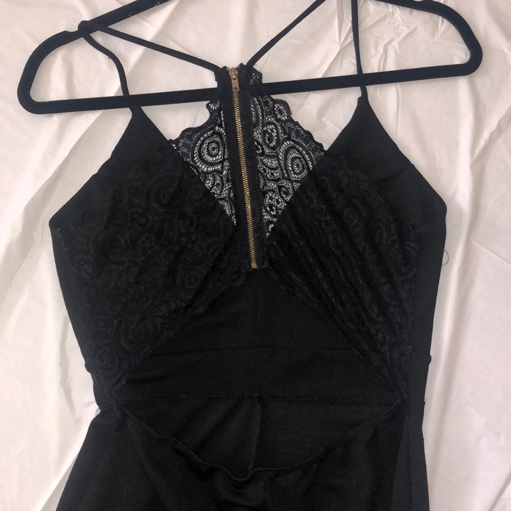 Black jumpsuit